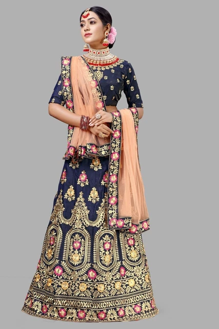 Latest Lehenga Designer Wedding Party Wear Embroidered Design Bridal For Women