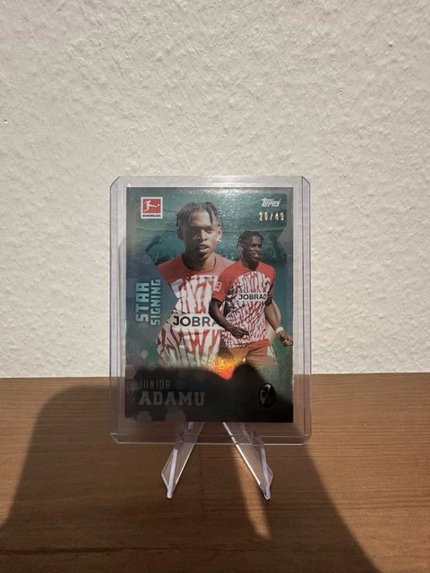 2023/24 TOPPS SUMMER Singnings Bundesliga Junior Adamu /49 - Sc Freiburg EUR 4,99 - DE
