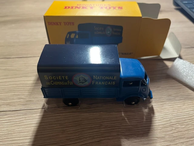 Dinky Toys F N°25JB - Camion Ford Bâché SNCF - Boîte Revendeur Rare - 1/43