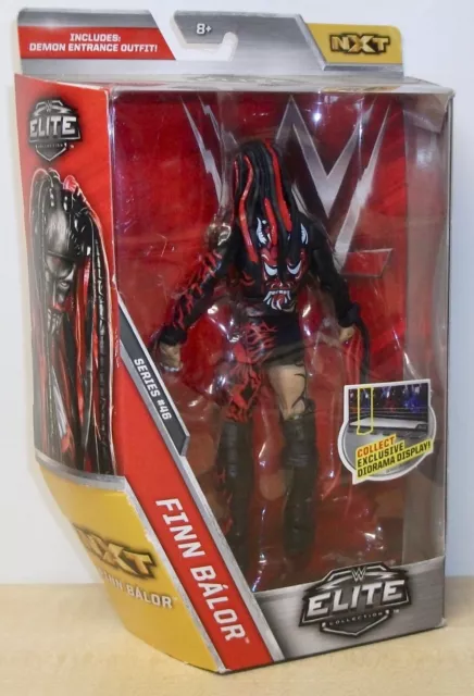 WWE - Finn Balor Wrestlingfigur - Mattel Elite - Serie 46 **Brandneu**