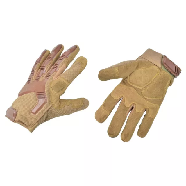 Js-Tactical Guanti Tattici Warrior Tactical Gloves 167 Tan Jswar-Gl167-T