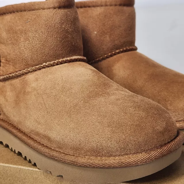 Size 13 Little Kids - UGG Kids' Classic Mini II - Chestnut 3