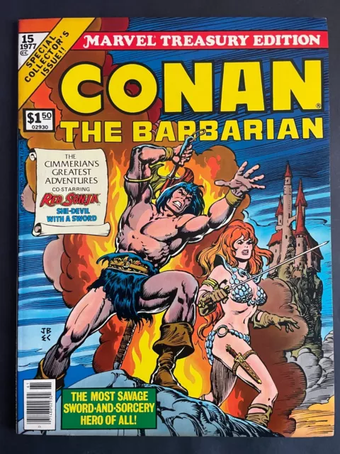 Conan the Barbarian #15 Marvel Treasury Edition 1977 High Grade