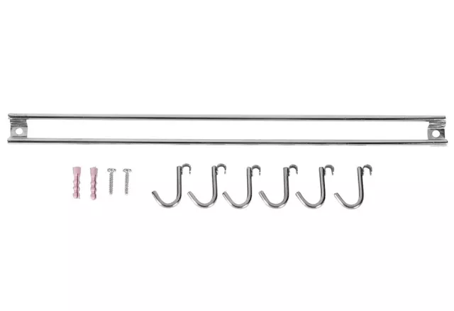my basics HAUSRAT Hängeleiste Edelstahl 31,5cm