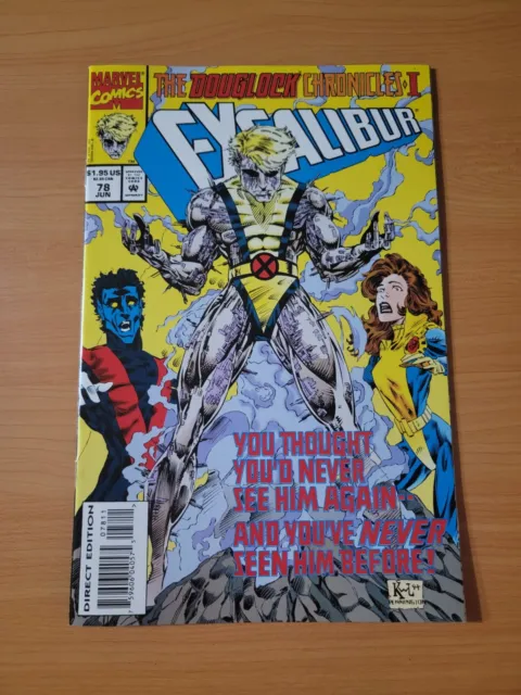 Excalibur #78 Direct Market Edition ~ NEAR MINT NM ~ 1994 Marvel Comics