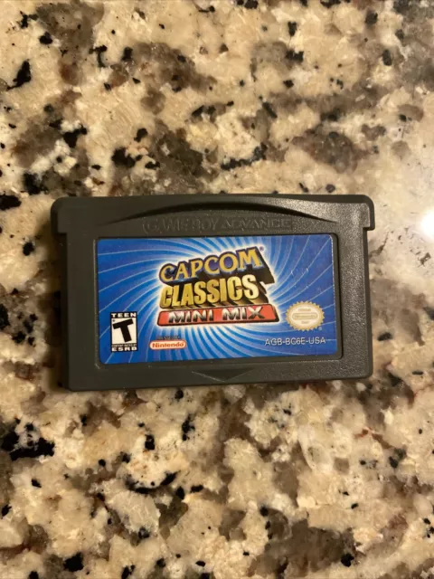 販売純正 ・CAPCOM CLASSICS MINI MIX[北米版GBA](未開封) 本・音楽