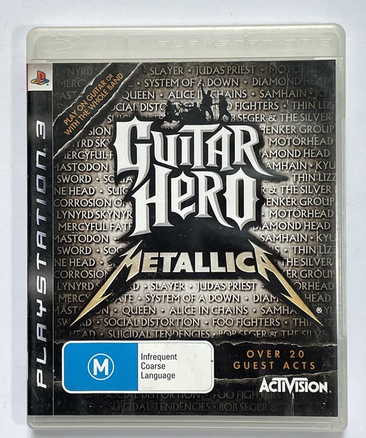 Guitar hero sales metallica ps3