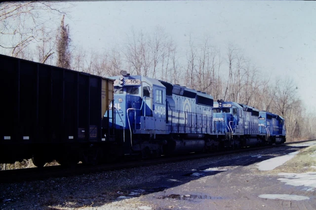 Kodachrome Original Slide Conrail Diesel Engine ##6409 (1997) Item #CC1552