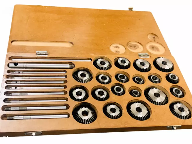 Valve Seat & Face Cutter Set 12 Pieces Set For Vintage Cars & Bikes ACTOOLS