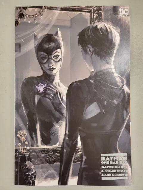 Batman One Bad Day Catwoman 1 1:25 Fong Variant Dc Comics 1St Print