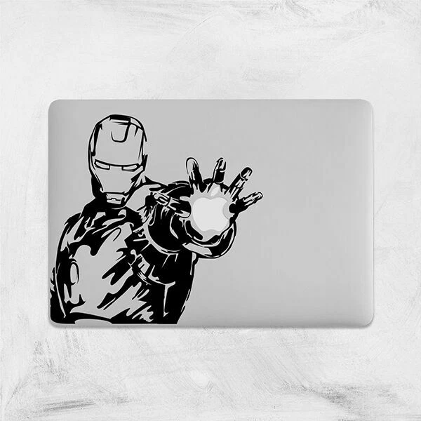 Iron Man Decal for Macbook Pro Sticker Vinyl Laptop Mac Air Notebook Skin Funny
