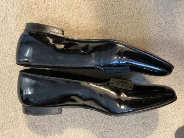 CHURCH'S PATENT LEATHER Formal Pumps (Loafers). American Size 11.5 D ...
