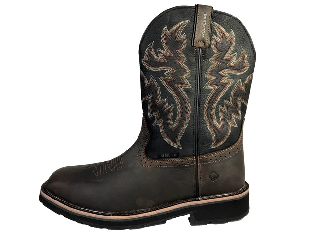 WOLVERINE WELLINGTON BOOTS Mens Crawford Waterproof Steel  display picture 2