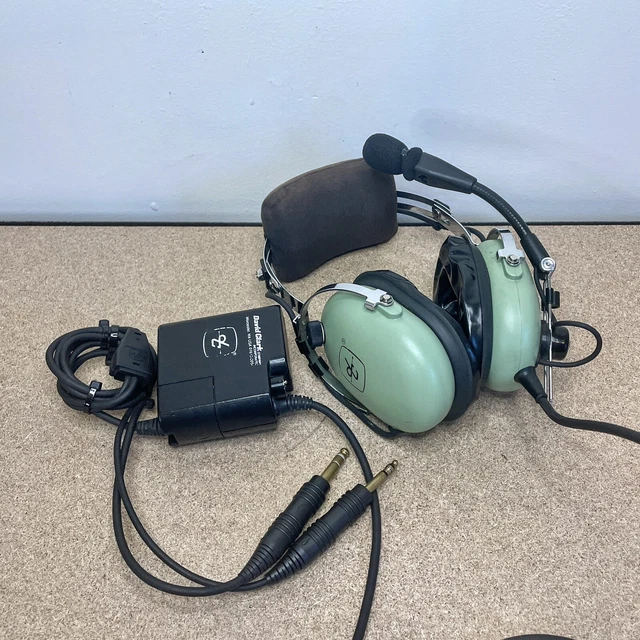 DAVID CLARK H1013X ANR Aviation Headset Dual Plug Headset 533.66