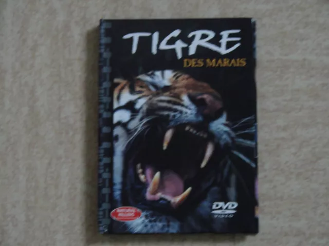" TIGRE DES MARAIS " COFFRET DVD-LIVRE 24 Pages - Documentaire Animalier