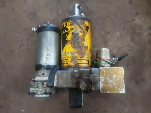 Working Meyer E-47 Snow Plow Pump E47 E57 E60 Hydraulic Unit Rebuildable Core
