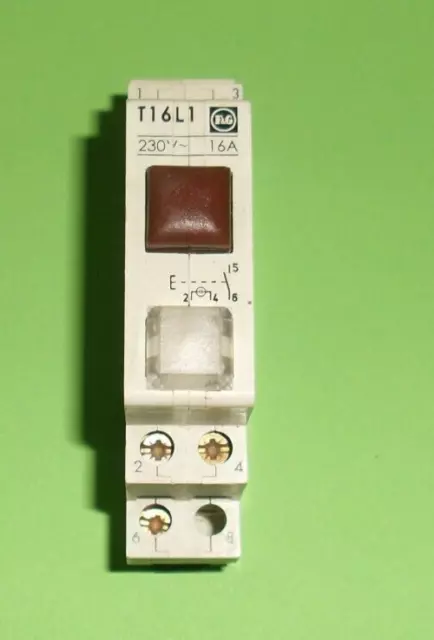 T16L1 F&G Taster mit Kontrollleuchte 230V AC, 16A, 1 Schließer  1TE