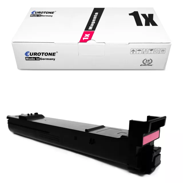 1x Toner pour Konica Minolta Bizhub C 20 P X Px A0DK353 TN318M Magenta