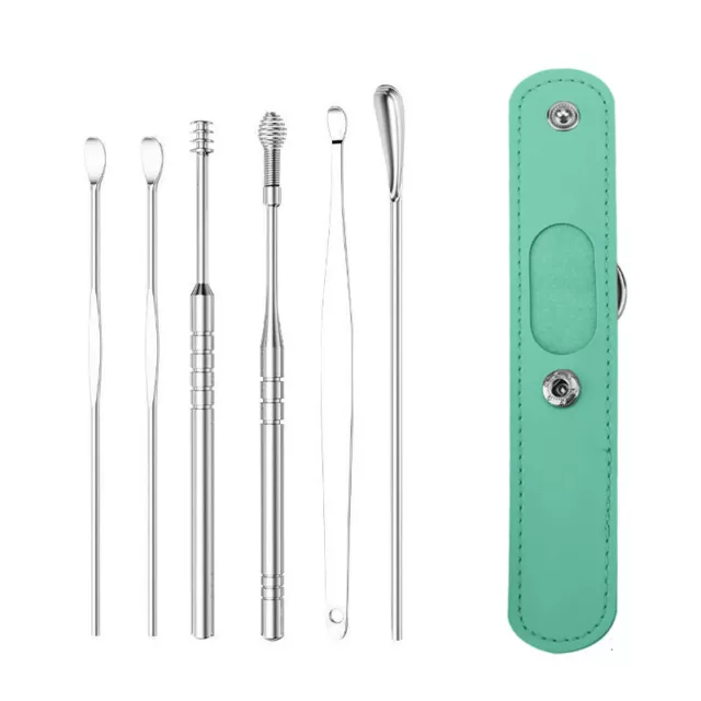 Oreille Propre Santé Cire Oreille Spirale Dissolvant Oreille Curette Outil #