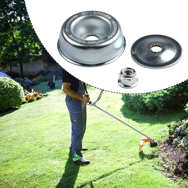 Kit Fixation Lame Débroussailleuse STIHL – Compatible FS350, FS360, FS400, FS410, FS450, Rondelle + Écrou