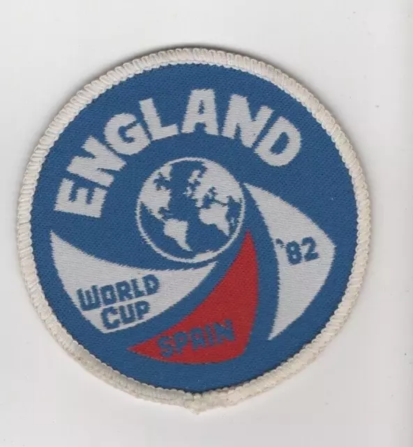 ENGLAND SPAIN 82 World Cup..Original Rare Vintage Sew on patche/badge