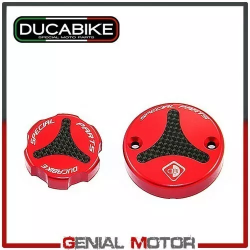 Tapas tanque líquido aleación ligera Rojo Ducabike Ducati Multistrada 950 2019