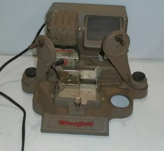 Vintage Mansfield Model 950 8mm Portable Action Editor nice decor/prop