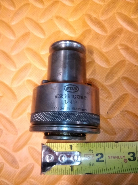 Quick Change BILZ #2 Tapping Collet WES 2 B 1/4 PIPE 14.29X10.69 .250 Tap Holder