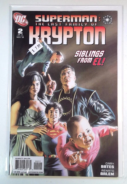 Superman: The Last Family of Krypton #2 DC Comics (2010) NM 1st Print Comic Book
