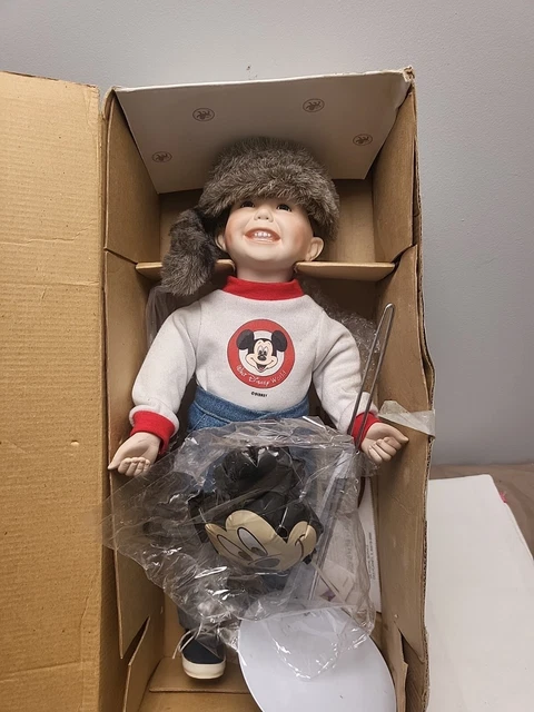 The Ashton-Drake Galleries Walt Disney World Porcelain Boy