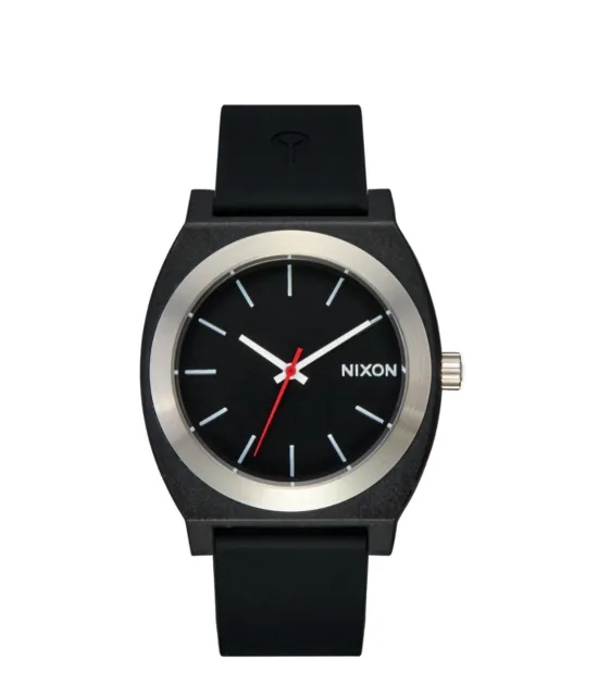 Nixon - "Time Teller OPP" - (Black) - Super Soft Silicone Strap - Watch With Box 2