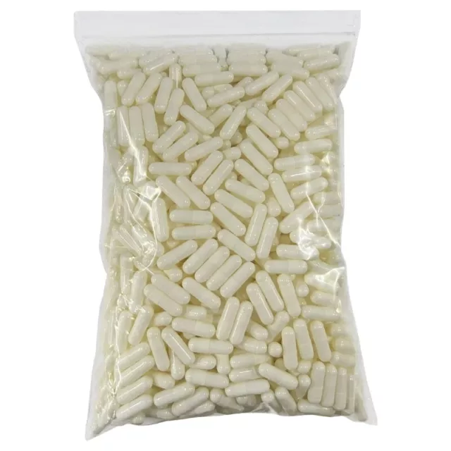 1000Pcs Empty Capsules Hollow Hard Gelatin Capsules Empty Pills Filling Capsules