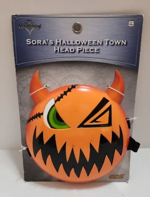 Kingdom Hearts Sora's Halloween Town Head Piece Mask Spirit Costume Cosplay New