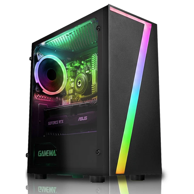 Tower Gaming PC Core i5 - NVIDIA GT 710 / 8GB RAM / 1TB HDD - Windows 10 Wi-Fi