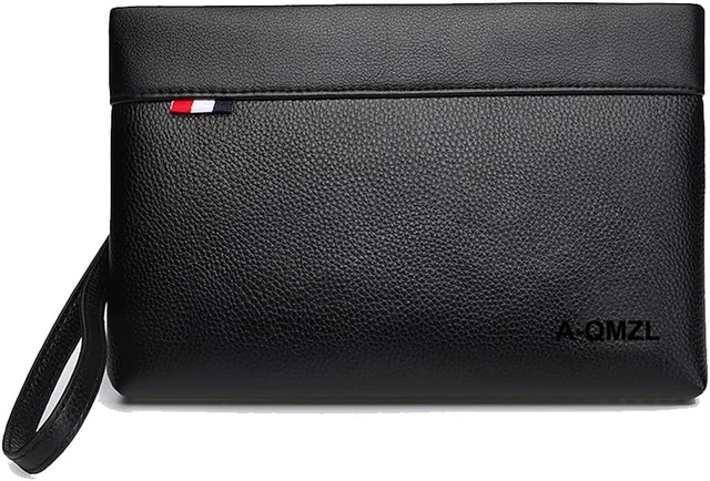 Borsello Uomo Elegante In Pelle PU - Pochette Da Polso Con Multi Scomparti, Grande Capacità - Foto 10