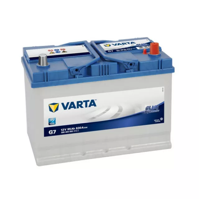 Batterie Varta Blue Dynamic G7 12v 95ah 830A 595 404 083