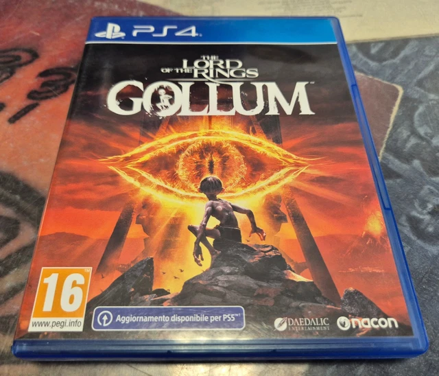 THE LORD OF The Rings Gollum Ps4 PlayStation EUR 14,90