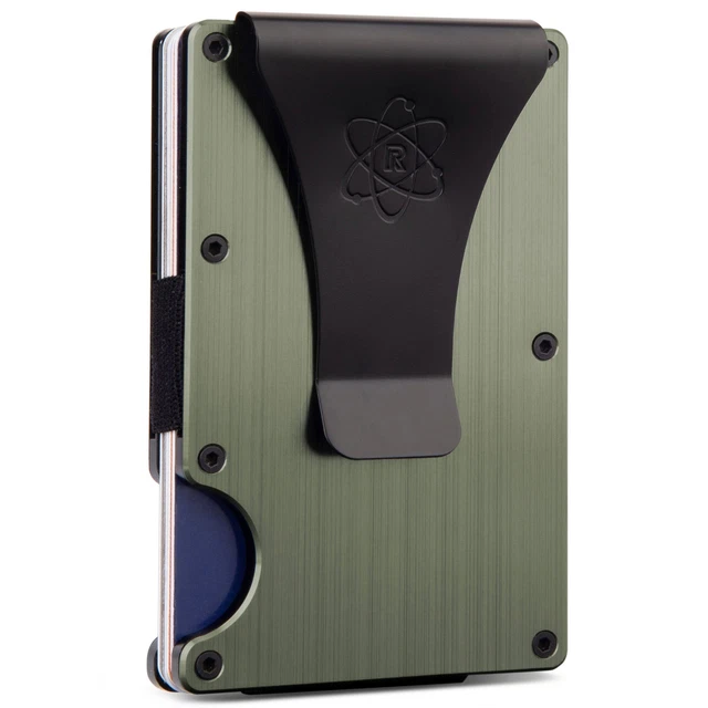 ROSSM Airtag Wallet - Slim Wallet with Airtag Holder - 3k Carbon Fiber Minimalis