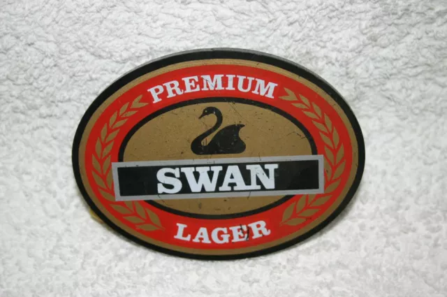 Swan Brewery. "Swan Lager "  Beer Badge/Tap/Top/Decal