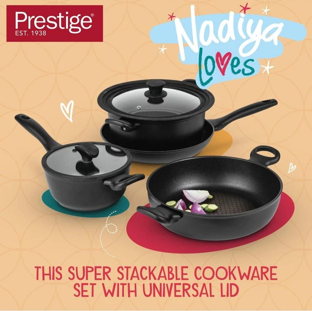 Juego de utensilios de cocina Prestige Nadiya Nesting, 4 piezas - nuevo