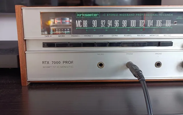 Kirksaeter RTX7000 professional receiver German heritage EX RAR 2
