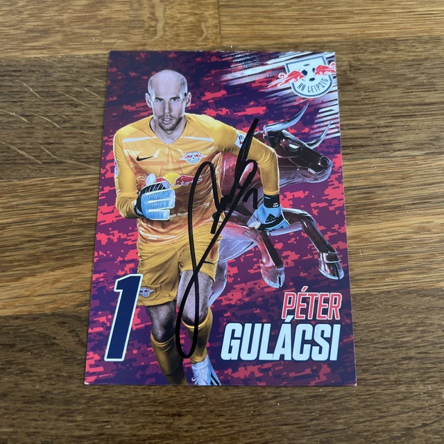 Peter Gulacsi RB Leipzig Signiertes Foto A4 - Gedrucktes Autogramm Für Fans