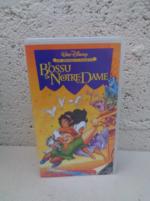 K7 Vhs / Cassette Video Walt Disney - Le Bossu De Notre-Dame