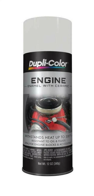 DupliColor DE1602 Engine Paint with Ceramic White