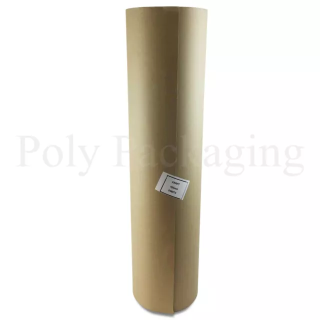 750mm/30" Wide Rolls BROWN KRAFT WRAPPING PAPER Any Length Wrap Pack Post Parcel 3