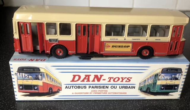 Dinky 889 Dan Toys 016 Autobus Parisien Ou Urbain Superb Quality!Never Displayed