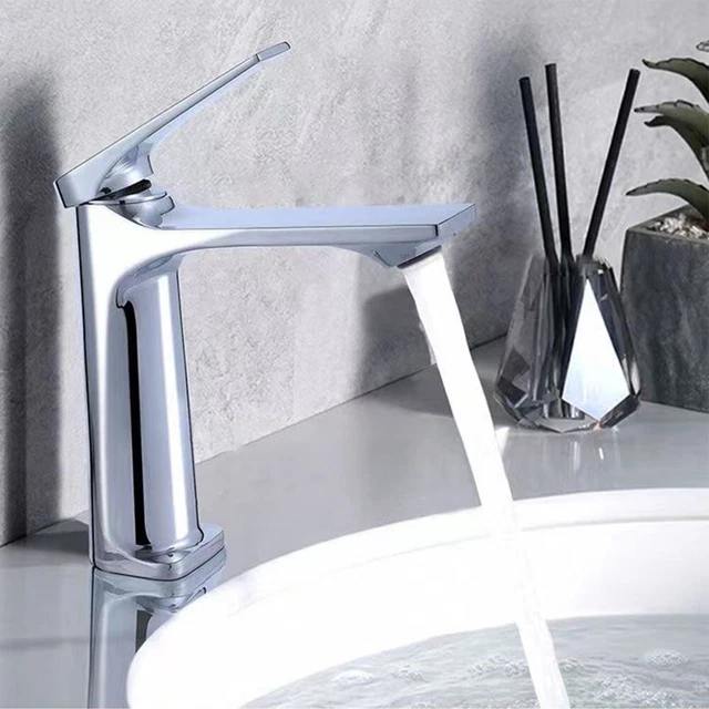Grifo 1 pieza encimera armario de baño mango individual para Nhlyx