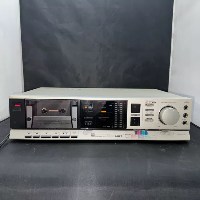 Aiwa AD-3500U Vintage Stereo Cassette Deck Japan Hi-Fi