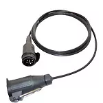 Rallonge cable remorque 3 Metres 13 poles 12v (broches) pour RENAULT TRUCKS