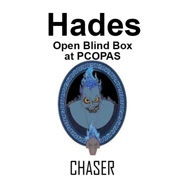 LOUNGEFLY DISNEY VILLAINS Hercules Hades Open Blind Box Enamel Pin